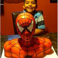 3D Spiderman Cake