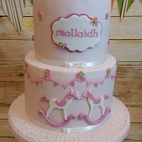 Mollaidh's Christening Cake