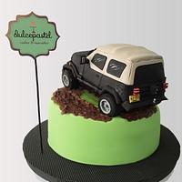 Torta Jeep Wrangler 1987 Cake 