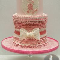 Pink Poodle Birthday Cake