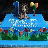 Little Lion's 1st birthday party :)