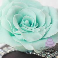 Tiffany Blue, Black, and bling!