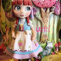 Hansel & Gretel cake details