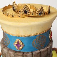 Royal Wedding at Camelot - Decorated Cake by Shani's - CakesDecor