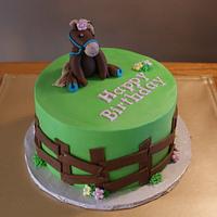 Cake for Horse lover