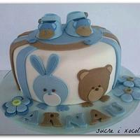 Christening cake Christening cake