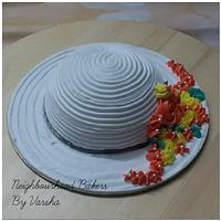 Hat shape cake 