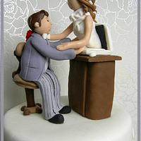 Computer Geek Wedding Cake!!!
