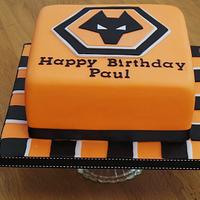 Wolverhampton Wanderers Birthday Cake