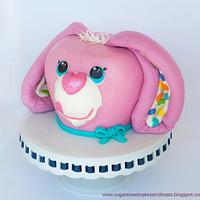 Yum Yums Jumpin JellyBean Bunny Cake