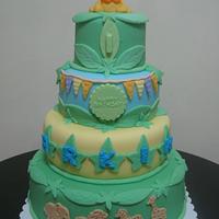 Arkin's Jungle Safari Theme Cake