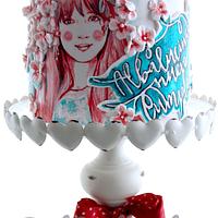 Alba ninth birthday cake