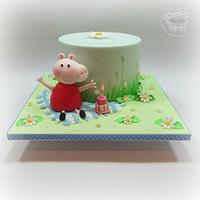 Peppa Pig Cake for Daisy