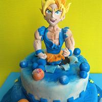 Dragon ball cake!!!