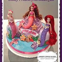 Disney Mini Princess Doll cake