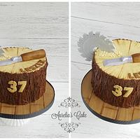 Cake for carpenter