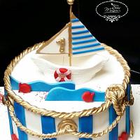 Sailing Boat Cake