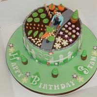 Gardener's Birthday Cake
