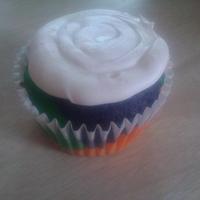 Tie Dye Cup Cakes