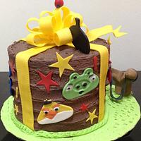 Angry Birds 6th Birthday Cake
