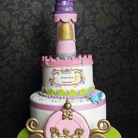 Princess Castle Cake