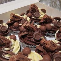 Chocolate heaven  - cupcakes