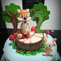 Fox cake