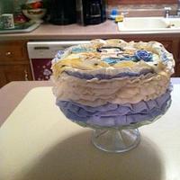 Betty Boop Ruffle Cake