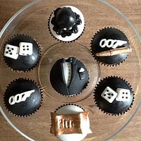 James Bond Cupcakes