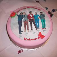 Simple One Direction Cake