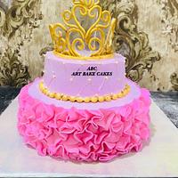 Girl princess cake