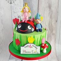 Ben and Holly cake.