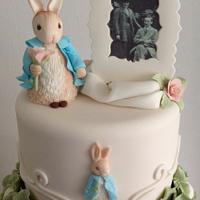 Peter Rabbit wedding cake ,Cake International entry 2014