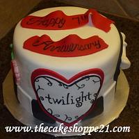 Twilight themed cake