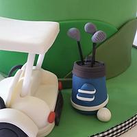 Golfer cake