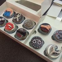 50 shades cupcakes xx