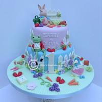 Beatrix Potter Peter Rabbit Cake