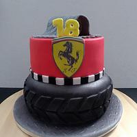 Ferrari cake