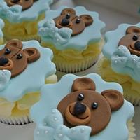 Blue Teddy Bears