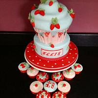Giant cupcake cath kidston theme