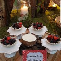 PDCA Caker Buddies Dessert Table Collaboration - Woodland Magic