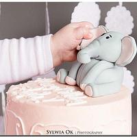 Elephant Smash Cake