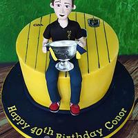 Conor - Roscommon 40th Birthday Cake