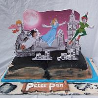 Peter Pan pop up cake