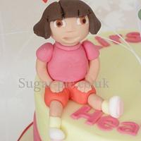 Dora & Boots Cake