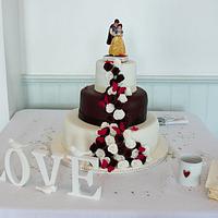 My first ever Wedding Cake! :D