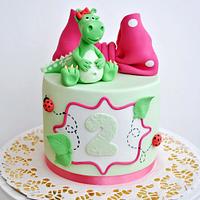 child's birthday cake