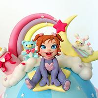 Childhood fantasy cake 