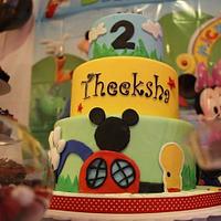 Mickey Mouse Club House themed Cake