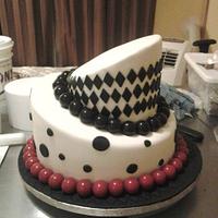 Topsy Turvy Birthday Cake